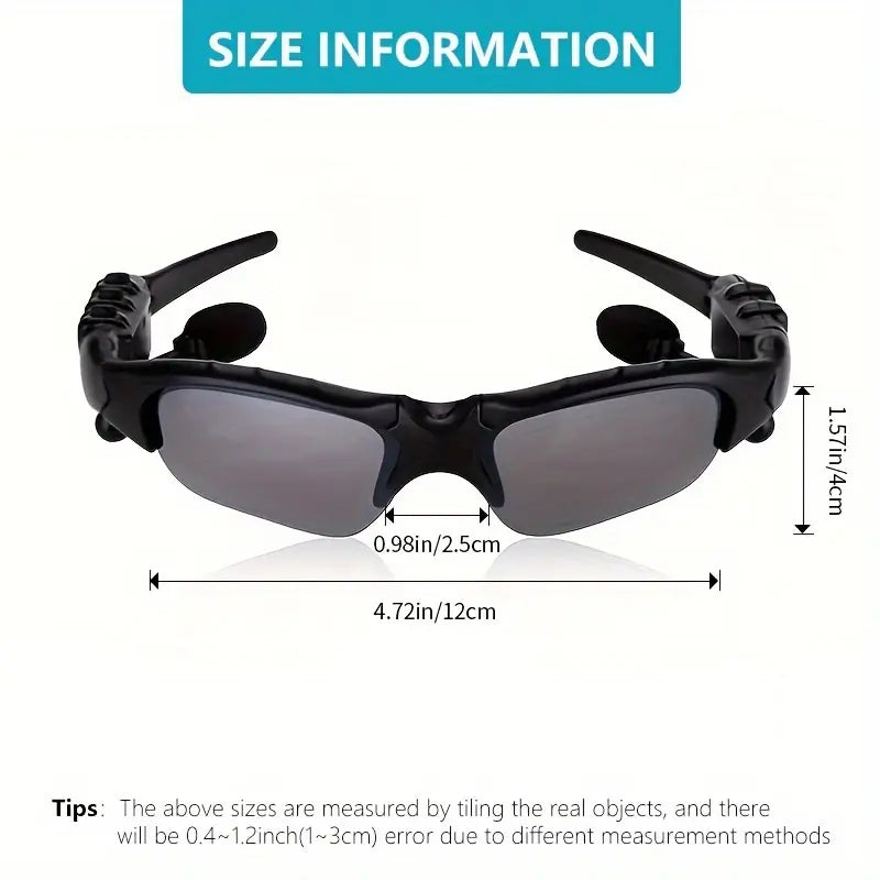 Wireless Bluetooth Sun Glasses + Free apple Watch